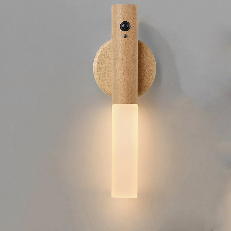 Motion Sensor Night Light — Magnetic, Wireless, Rechargeable LED