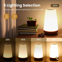 RGB Night Lamp — 13-Color Touch & Remote Control, USB Rechargeable