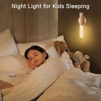 Motion Sensor Night Light — Magnetic, Wireless, Rechargeable LED