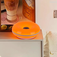Donut Bauhaus Lamp — Minimalist Ambient Light, Touch-Control, USB